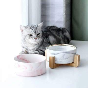 Marbling Cat Dog Bowl