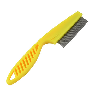 Pet Stainless Steel Comfort Flea Hair Comb