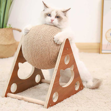 Wooden Cat Scratching Furniture